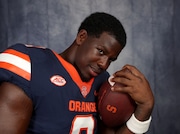 Syracuse media day held at the Ensley Athletic Center, July 16, 2024.
LB Marlowe Wax (2