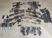 State troopers found 13 illegal assault rifles at the home of John R. Yungbluth on Aug 14, 2024 during an investigation into child sex crimes, troopers said.