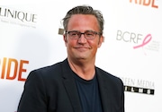 Matthew Perry appears at the premiere of "Ride" in Los Angeles on April 28, 2015. (Photo by Rich Fury/Invision/AP, File)