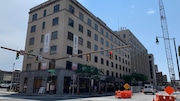 High Tide Capital has plans to turn this mostly vacant office building at 250 Harrison St. into 35 apartments. The building was built in 1928 as a hotel. (Rick Moriarty | rmoriarty@syracuse.com)