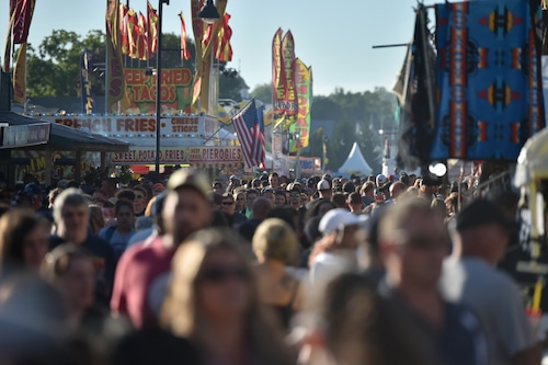 Crowds pack the New York State Fair in 2019