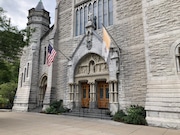 The Cathedral of the Immaculate Conception, consecrated in 1910, in downtown Syracuse.