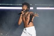 Childish Gambino performs at the Bonnaroo Music and Arts Festival on Friday, June 14, 2019, in Manchester, Tenn.