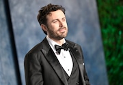 Casey Affleck arrives at the Vanity Fair Oscar Party on Sunday, March 12, 2023, at the Wallis Annenberg Center for the Performing Arts in Beverly Hills, Calif. (Photo by Evan Agostini/Invision/AP)