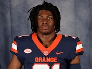 Syracuse media day held at the Ensley Athletic Center, July 16, 2024.
DB Marcus Washington (31)