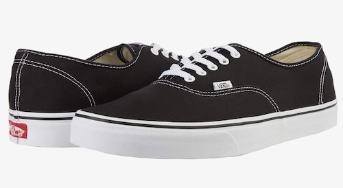 The Authentic Vans shoes are on sale at Zappos.