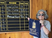 Marion Rogers shot a hole-in-one this past week at West Hill Golf Course. Provided Photo