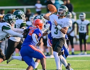 Bishop Ludden/SAS quarterback X'zavion Streiff is the leading returing quarterback in passing yardage heading into the 2024 season.
Mark DiOrio | Contributing Photographer